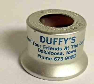 Vintage Fizz Whiz Bottle Cap Drink Saver Duffy's Oskaloosa Iowa