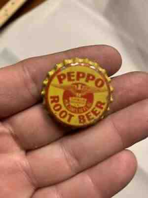 NOS EARLY PEPPO ROOT BEER CORK BOTTLE CAP DPB & Co MONROE LOUISIANA