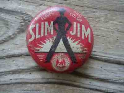 VINTAGE SLIM JIM SODA BOTTLE CAP LOUISIANA TAX STAMP