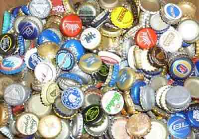1000+ MIXTURE OF BEER BOTTLE CAPS NO DENTS BOX B