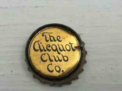 Vintage Used Cork Lined The Clicquot Club Co Soda Bottle Cap