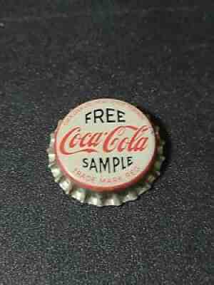 Coca-Cola Toronto Free Sample BOTTLE CAP 1900s UNUSED CORK