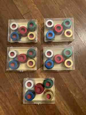 Fizz-Whiz Bottle Cap Advertising Guaranty Abstract Tulsa OK Lot Of 25