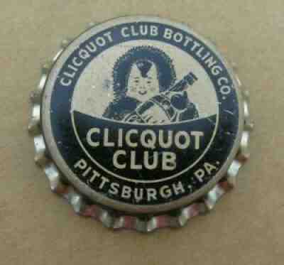 CLICQUOT CLUB BOTTLING CO PITTSBURGH PA UNUSED SODA CAP PENNSYLVANIA PENN CROWN