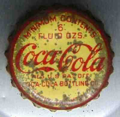 1920's Coca Cola Soda Bottle Cap Rocky Mount NC