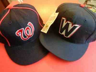 NEW,Never Worn-Vintage (50 s)Washington Senators Replica Baseball Caps(Set of 2)