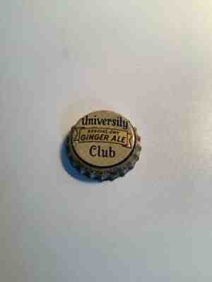 University Club Special Dry Ginger Ale Cork ACL Bottle Cap Ellsworth, ME