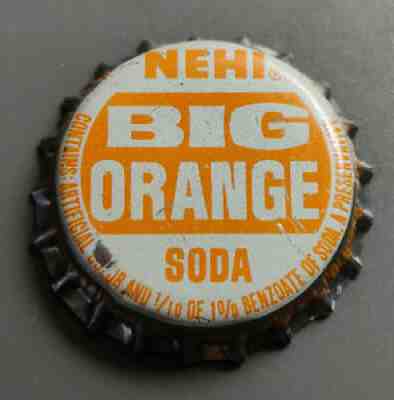 Nehi Big Orange Soda P/L Bottle Cap - Columbus, Georgia