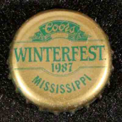 COORS BEER #16 PLASTIC LINED BEER BOTTLE CAP GOLDEN, COLORADO CROWNS ADOLPH COLO
