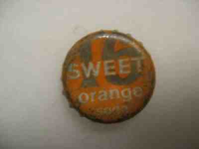 Sweet 16 ORANGE - Washington, DC - Rock Creek - CORK Soda Bottle crown - RARE