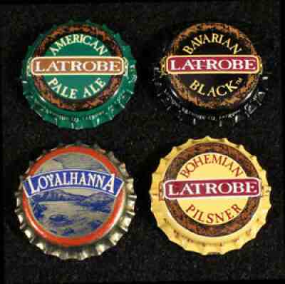 ROLLING ROCK #6 PLASTIC LINED BEER BOTTLE CAP LATROBE PENNSYLVANIA CROWN VINTAGE