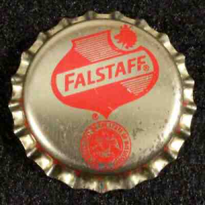 FALSTAFF #18 MISSISSIPPI TAX PLASTIC LINED BOTTLE CAP CROWNS SAINT LOUIS, MO MS+