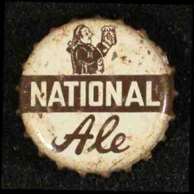 NATIONAL ALE CORK BEER BOTTLE CAP HABERLE CONGRESS SYRACUSE, NEW YORK CROWNS NY+
