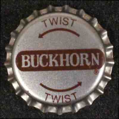 BUCKHORN #6 PLASTIC LINED BEER BOTTLE CAP HAMM'S ST. PAUL MINNESOTA CROWNS SAINT