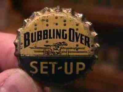 Bubbling Over corklined soda bottle cap crown UNUSED Race Horse Chicago IL