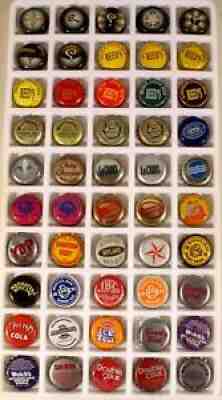 50 PLASTIC LINED BOTTLE CAP VINTAGE CROWN BOYLAN REED'S BLENHEIM JOURNEY WELCH'S