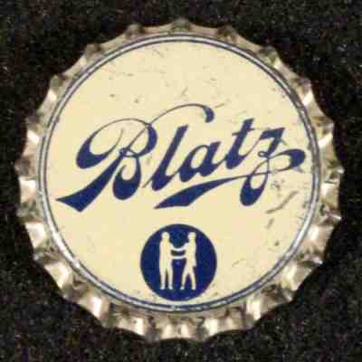 BLATZ #21 â?¢KENTUCKY TAX ?  CORK LINED BEER BOTTLE CAP MILWAUKEE WISCONSIN CROWN KY