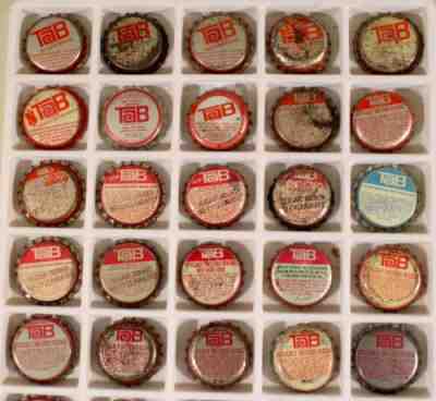 TAB #3 CORK/PLASTIC LINED SODA BOTTLE CAPS CROWNS COCA-COLA VINTAGE COKE ANTIQUE