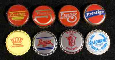 SOUTH & CENTRAL AMERICA #7 HAITI PLASTIC LINED BEER BOTTLE CAPS CROWNS PRESTIGE+