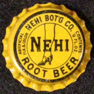 NEHI ROOT BEER #2 UNUSED CORK SODA BOTTLE CAP COLUMBUS GEORGIA VINTAGE CROWN OLD