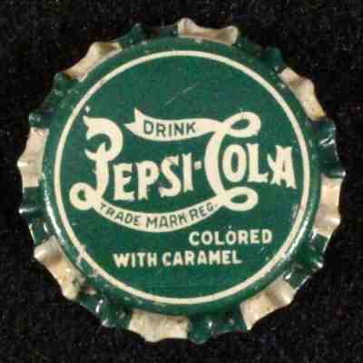 DRINK PEPSI-COLA UNUSED CORK LINED SODA BOTTLE CAP RICHMOND VIRGINIA VA CROWNS++