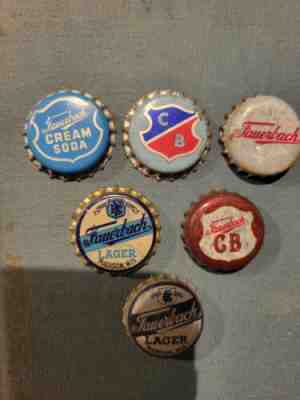 FAUERBACH LAGERÂ CORK BEER BOTTLE CAP MADISON WISCONSIN CROWNS WI