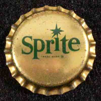 SPRITE #10 CORK SODA BOTTLE CAP COCA-COLA COKE NORTHAMPTON, MASSACHUSETTS CROWNS