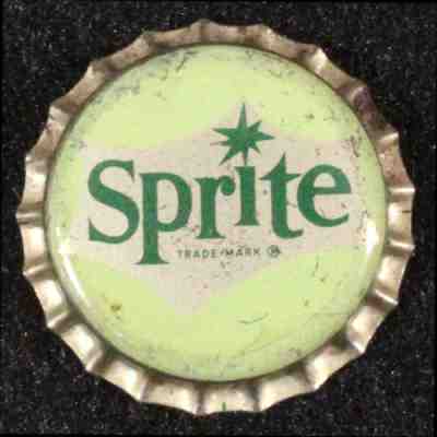 SPRITE #2 CORK SODA BOTTLE CAP COCA-COLA COKE UNION CITY, INDIANA VINTAGE CROWNS