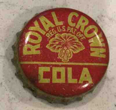 RC Cola Royal Crown SC stamp Soda BOTTLE CAP caps Used cork South CarolinaÂ 