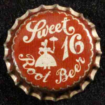 VIGOR â?¢SWEET 16â?¢ ROOT BEER CORK SODA BOTTLE CAP KEARNEY NEW JERSEY NJ OLD CROWNS