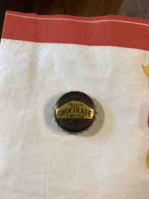Wards CHOCOLATE CRUSH Cork Lined Bottle Cap Crown ORANGE CRUSH TORONTO *RARE*