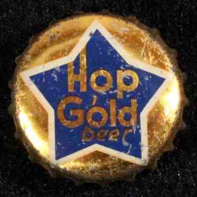 HOP GOLD CORK LINED BEER BOTTLE CAP STAR BREWERY VANCOUVER, WASHINGTON WA CROWNS