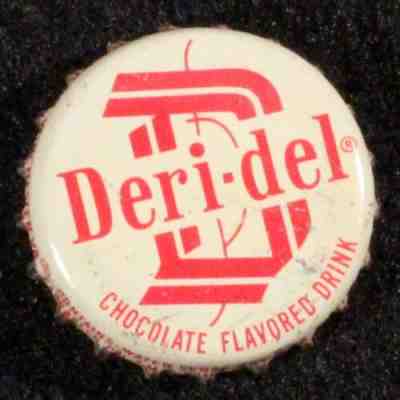 DERI-DEL CORK LINED BOTTLE CAP ROYAL CROWN WINCHESTER VIRGINIA VINTAGE VA CROWNS