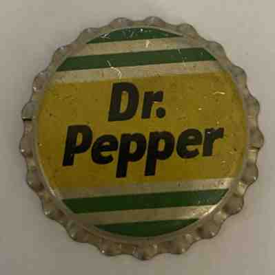 Rare 1950 Dr. Pepper Bottle Crown.