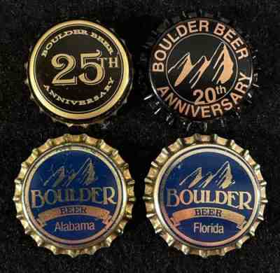 CRAFT/MICRO #7 PLASTIC LINED BEER BOTTLE CAP BOULDER BEER COMPANY COLORADO CROWN