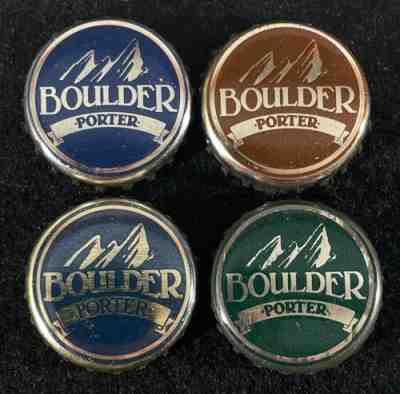 CRAFT/MICRO #3 PLASTIC LINED BEER BOTTLE CAPS BOULDER PORTER COLORADO COLO CROWN