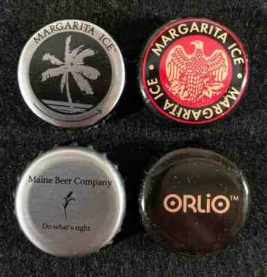 CRAFT/MICRO #10 PLASTIC LINED BEER BOTTLE CAP ~ MARGARITA ICE MAINE ORLIO CROWNS
