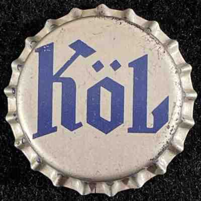 KÃ?L BEER UNUSED CORK LINED BEER BOTTLE CAP CLEVELAND SANDUSKY BREWING OHIO CROWN