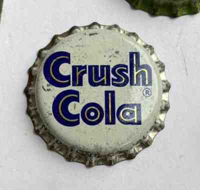 Orange Crush COLA SODA crown cork cap bottle flat crushy top cone ACL JOLIET IL