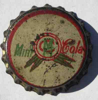 MINT COLA SODA BOTTLE CAP; 1918-25; SALISBURY, NC; UNUSED *SOLID* CORK CROWN