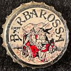 BARBAROSSA BEER CORK LINED BEER BOTTLE CAP RED TOP BREWING CINCINNATI OHIO CROWN