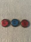 New ListingBUCKEYE LOT MI TAX CORK LINED BEER BOTTLE CAP ~ TOLEDO OH BUCKY CROWN Blue Red