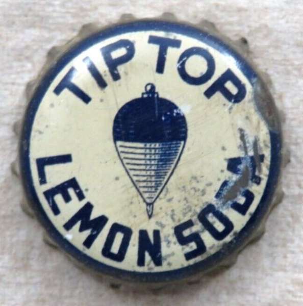 TIP TOP LEMON SODA - CORK Crown / Bottle cap - St. Louis, MO