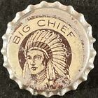 BIG CHIEF UNUSED CORK BEER BOTTLE CAP SASKATOON SASKATCHEWAN CANADA CROWN INDIAN