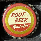 KOOL-AID ROOT BEER SODA BOTTLE CAP; CHICAGO, ILL.; UNUSED CORK CROWN
