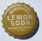 DIAMOND HEAD BEVERAGES SODA BOTTLE CAP; HONOLULU, HAWAII; USED CORK CROWN