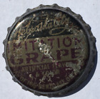 NEBRASKA CITY GRAPE SODA BOTTLE CAP; NEBRASKA CITY, NEBR. USED CORK-LINED CROWN