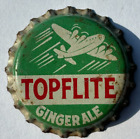 TOPFLITE GINGER ALE SODA BOTTLE CAP; ROCHESTER, NY; USED CORK CROWN