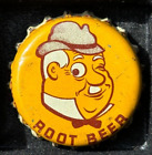 JOHN GRAF ROOT BEER SODA BOTTLE CAP; MILWAUKEE, WI; USED CORK CROWN