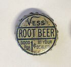 VESS ROOT BEER St Louis SODA bottle cap crown can cone acl label flat cork PROMO